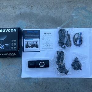 SUVCON Black Dash Cam